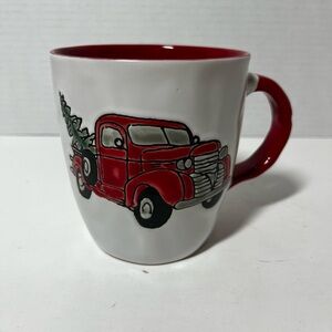 Truck and Christmas Tree Mug